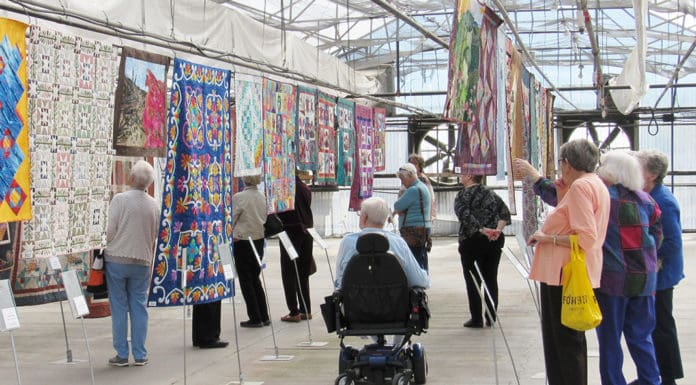 More Fall Fun Ideas: Echter’s Garden Center Quilt Show