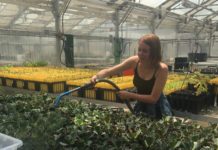 Propagating our Futures – A Millennial’s Perspective on the Green Industry woman watering plants