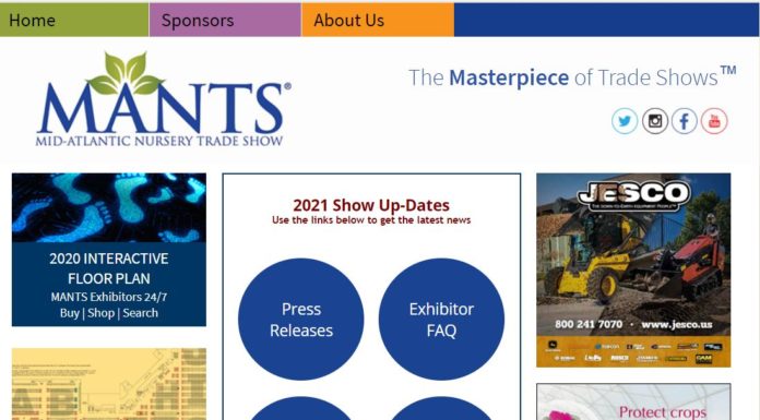 The Mid-Atlantic Nursery Trade Show to Launch MANTS.com Business Hub MANTIS website